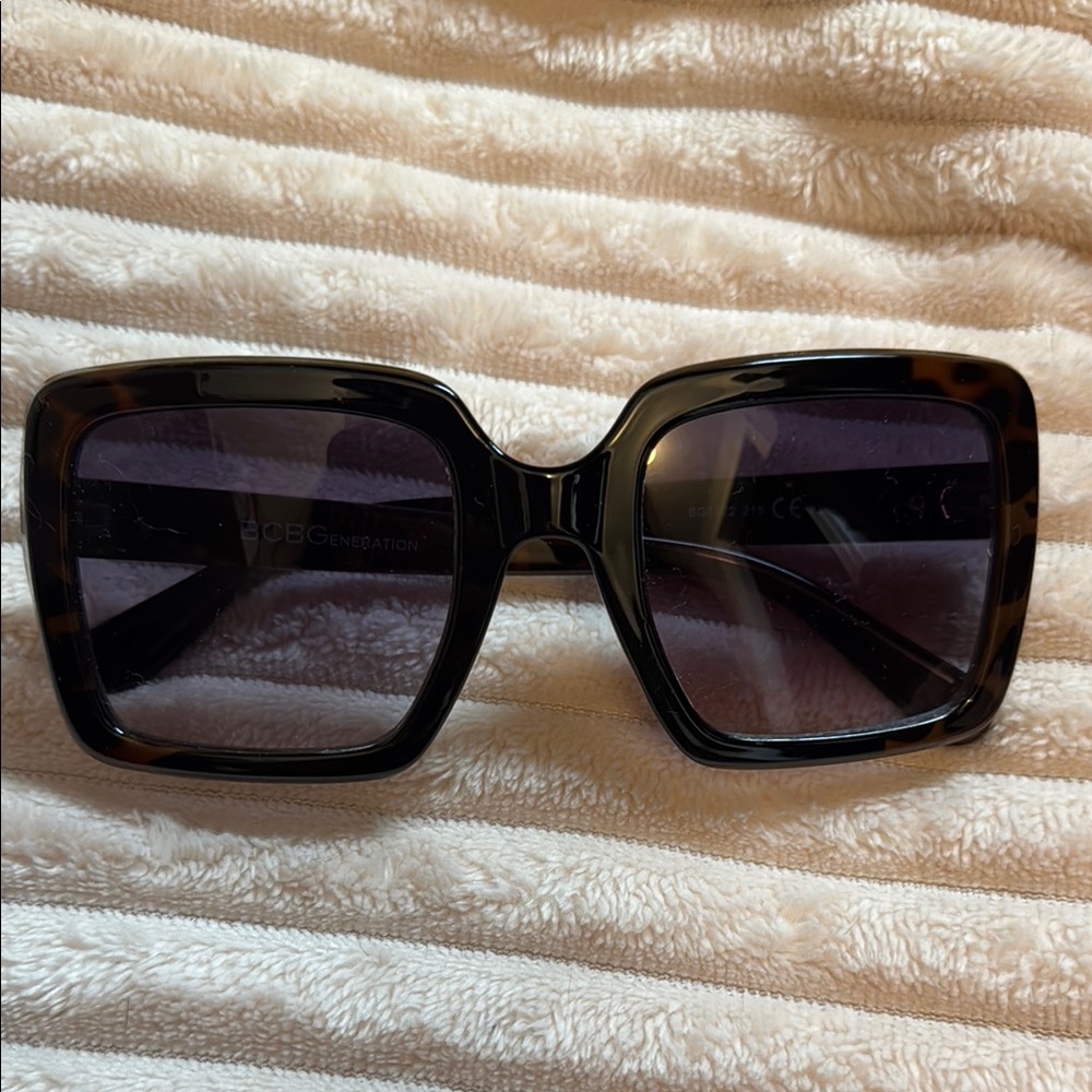 Bcbgeneration Women's Square Tortoise Sunglasses - image 1